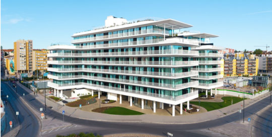 Immeuble neuf du projet Nooba de Capvest à Lisbonne