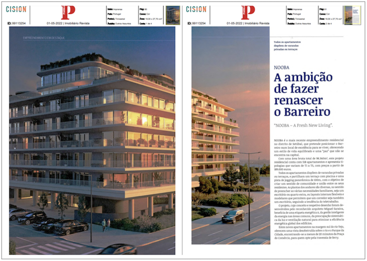 nooba projet résidentiel neuf faire renaitre barreiro publico imobiliario
