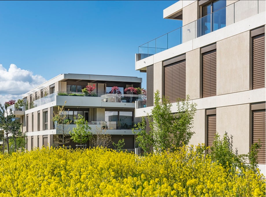 Résidence Parc des Crêts supervisé par Capvest à Troinex